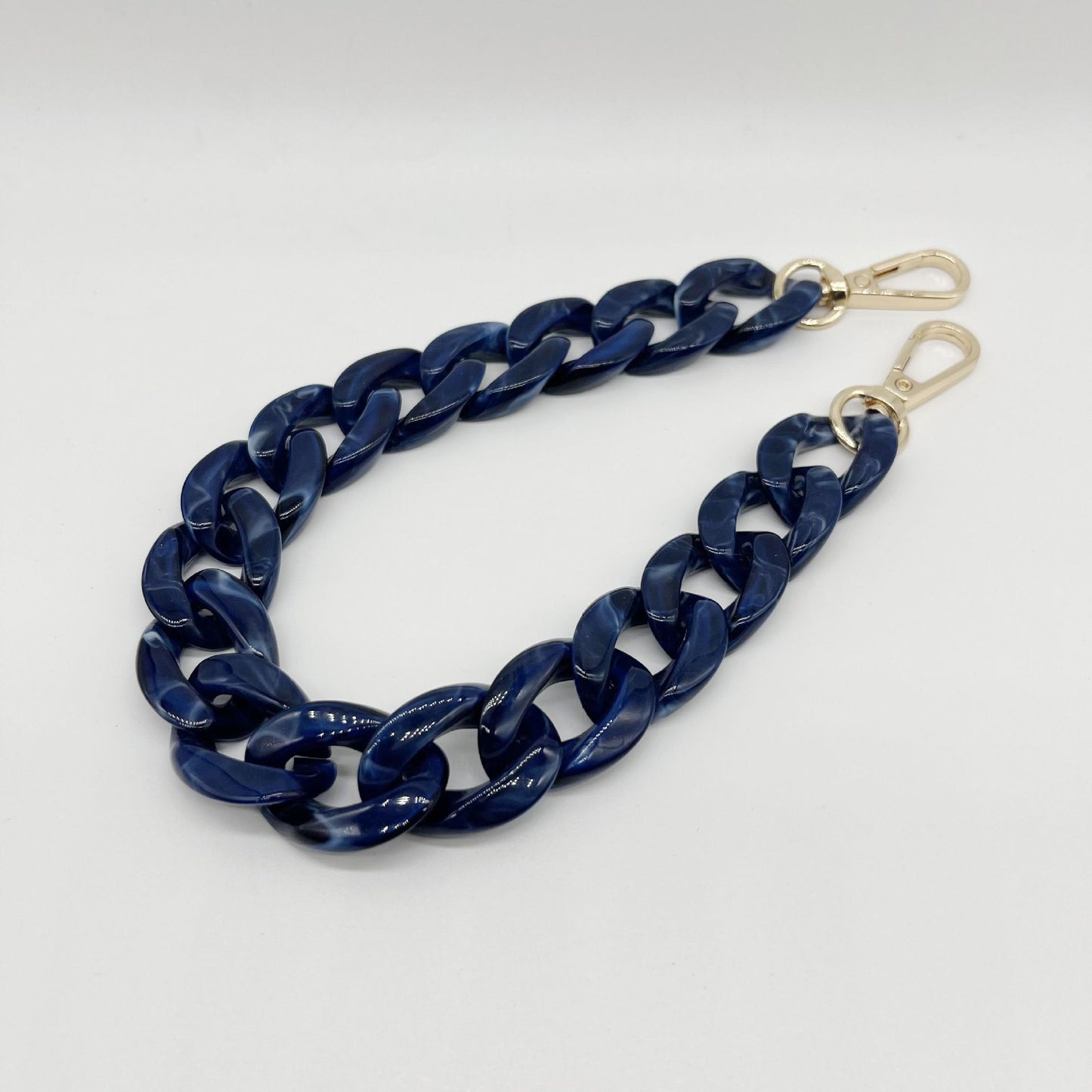 Acrylic chain phone strap