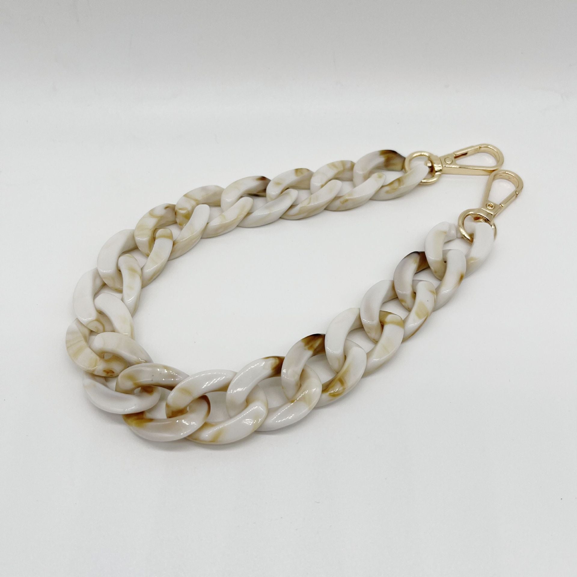 Acrylic chain phone strap