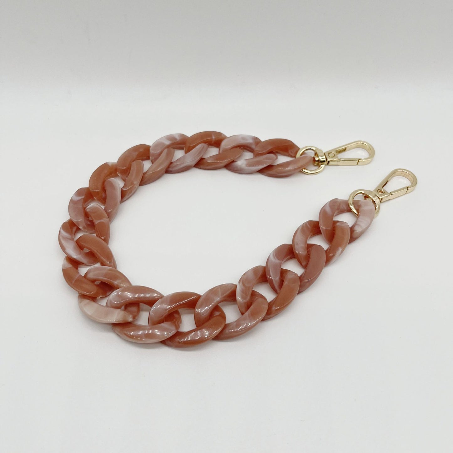 Acrylic chain phone strap