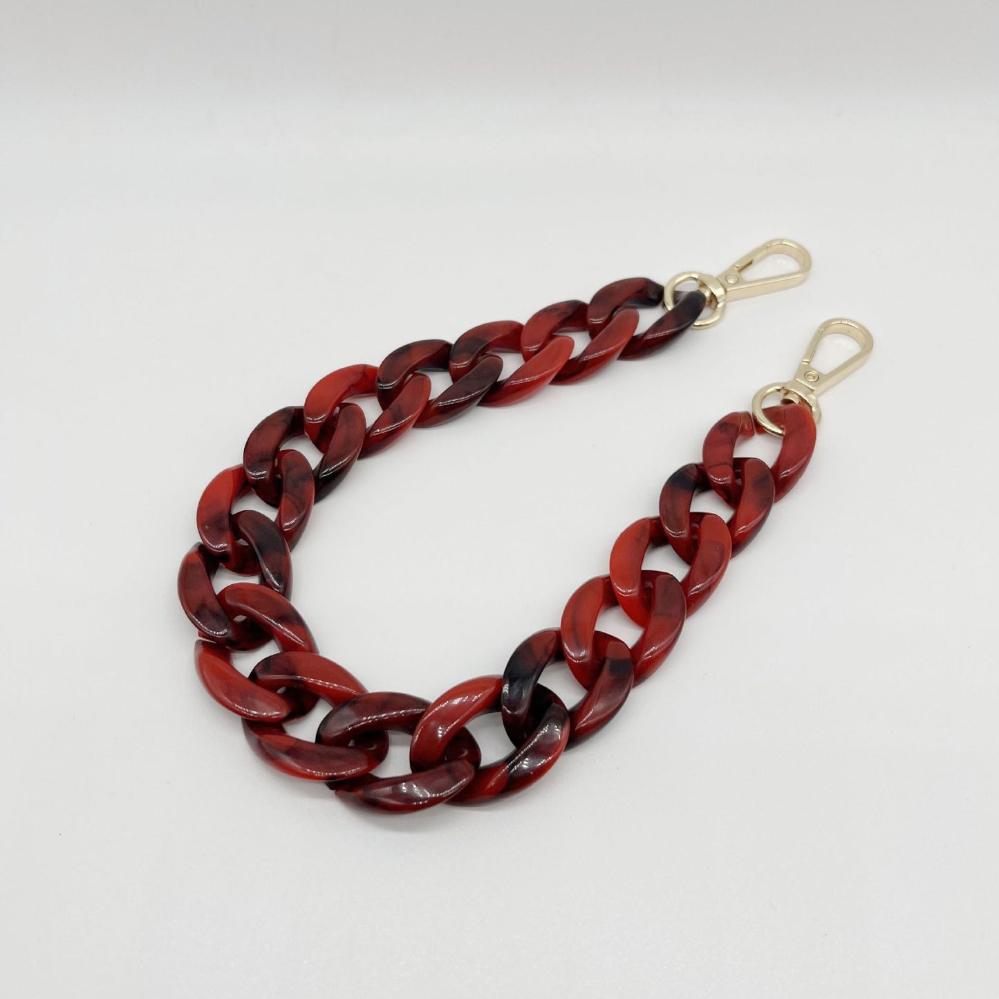 Acrylic chain phone strap