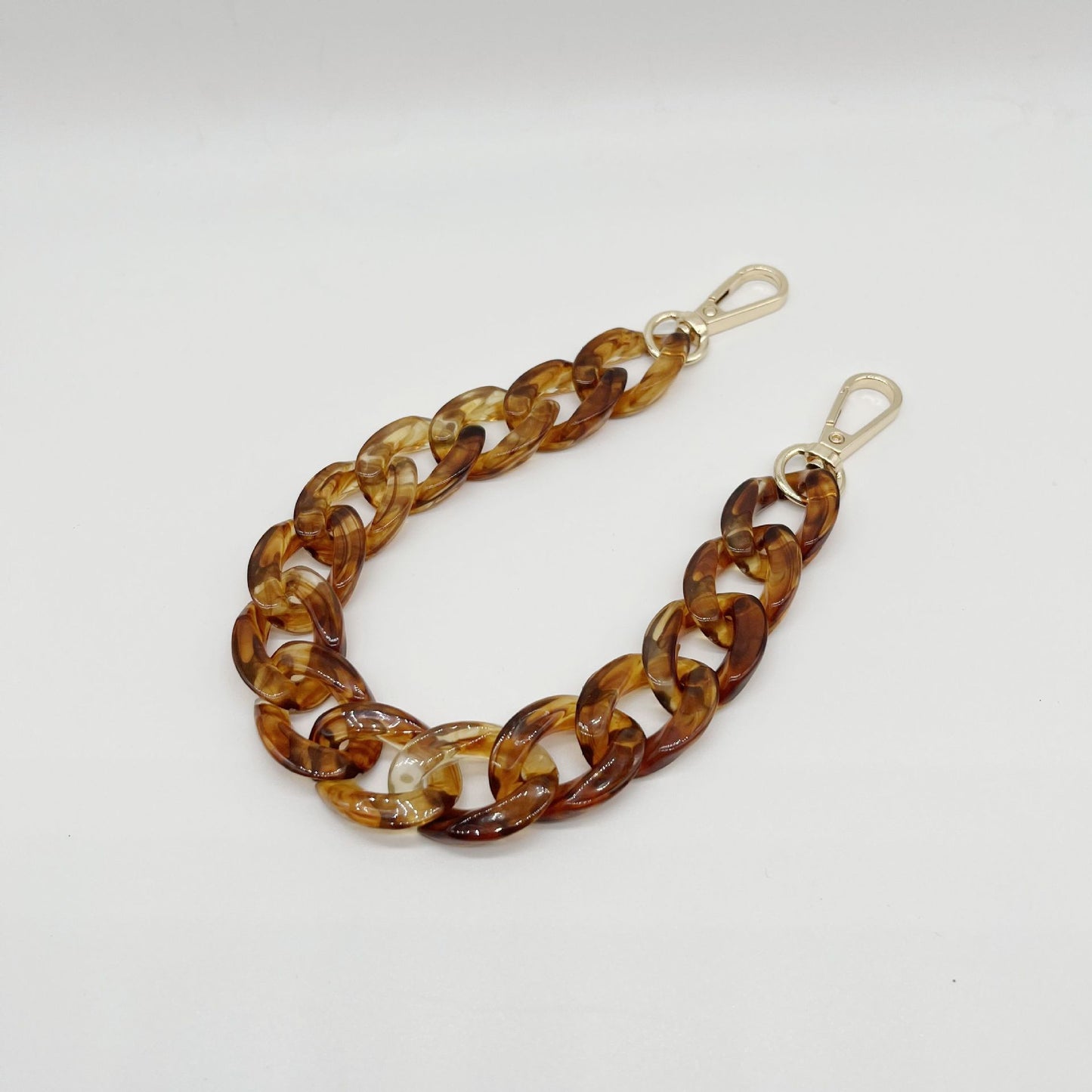 Acrylic chain phone strap