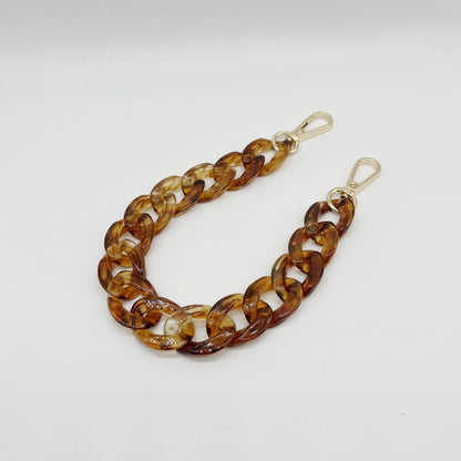 Acrylic chain phone strap