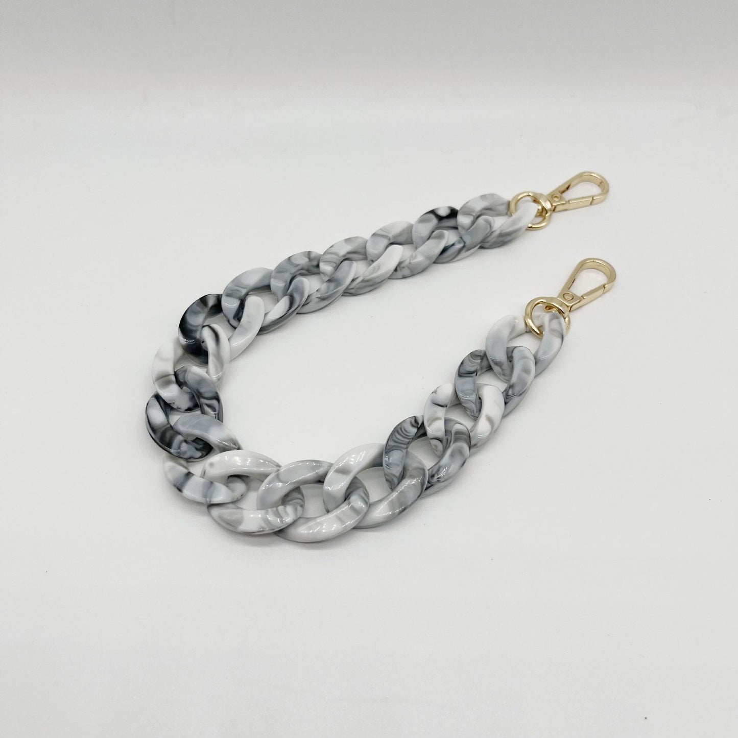Acrylic chain phone strap