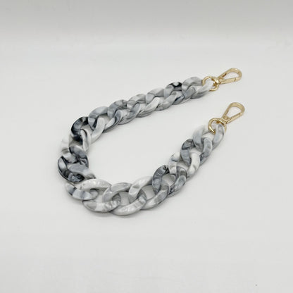 Acrylic chain phone strap