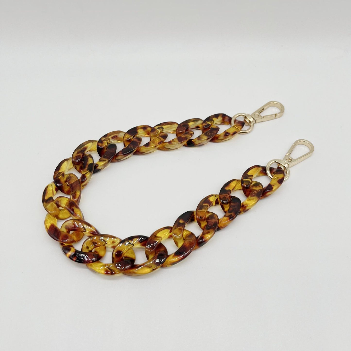 Acrylic chain phone strap