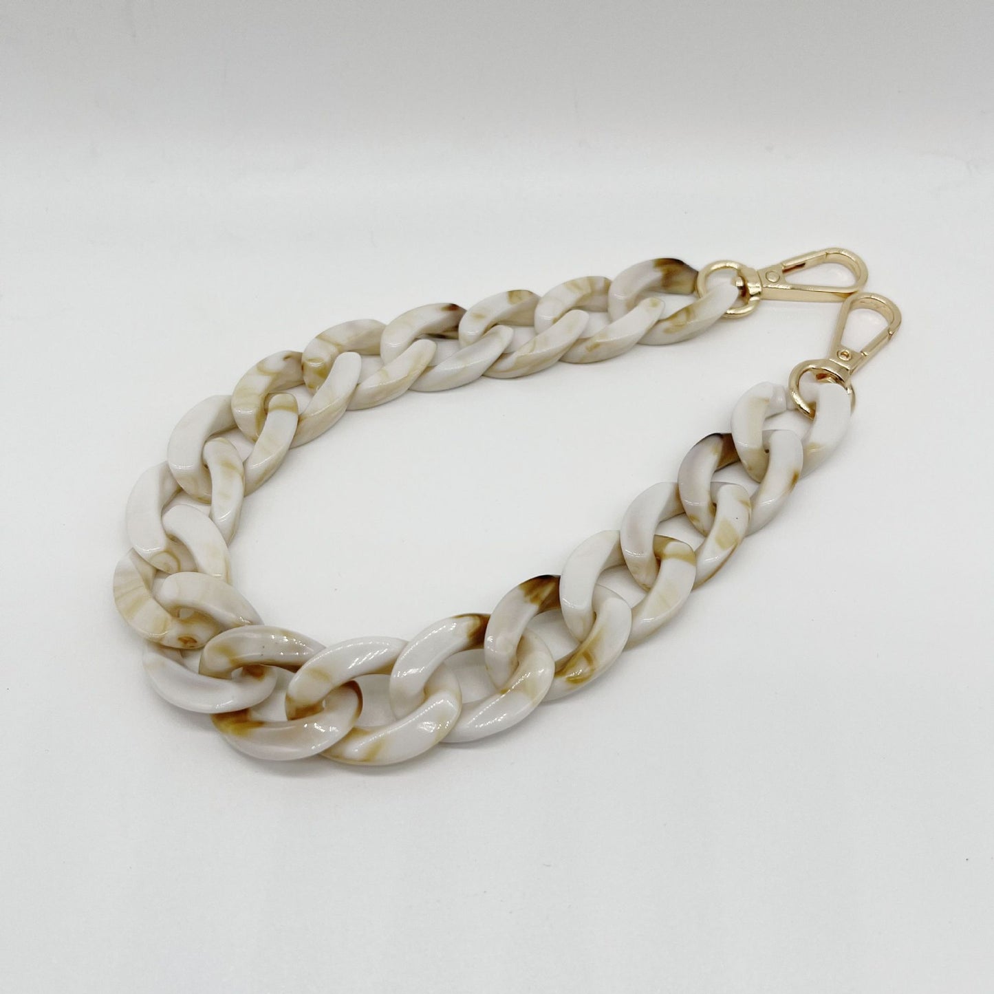Acrylic chain phone strap