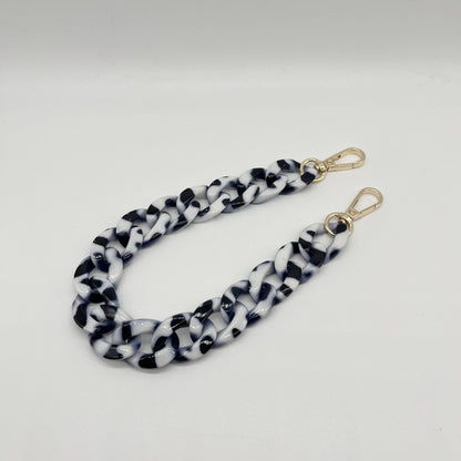 Acrylic chain phone strap