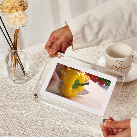 Acrylic digital photo frame