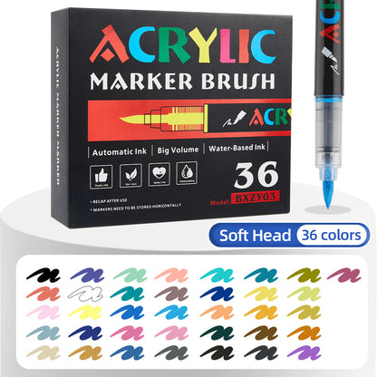Acrylic direct-liquid marker