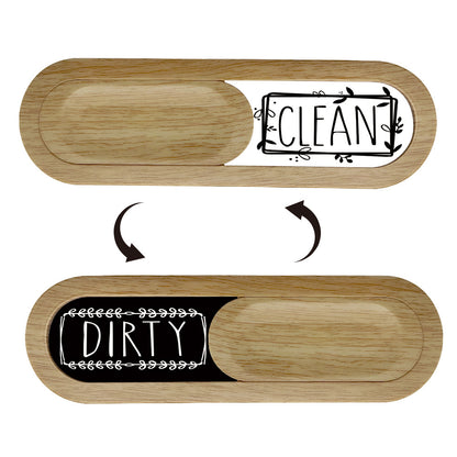 Acrylic Dishwasher Clean Dirty Status Magnet
