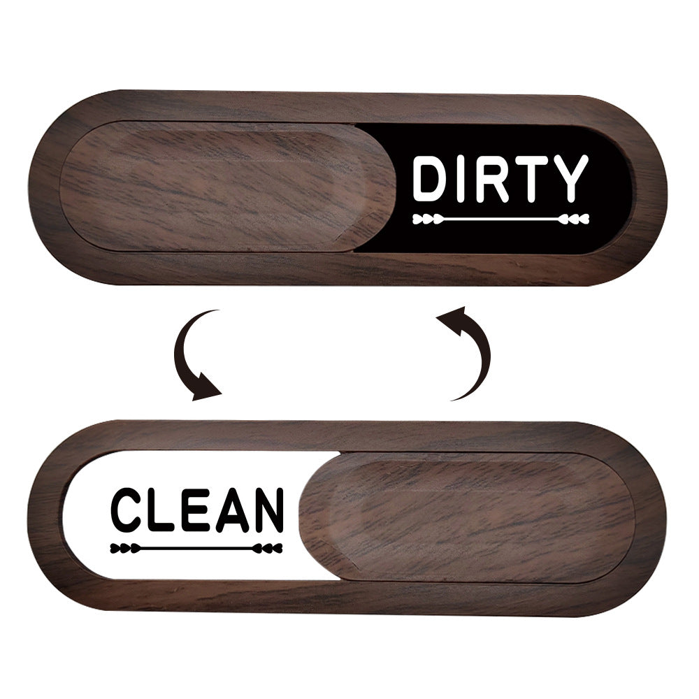 Acrylic Dishwasher Clean Dirty Status Magnet