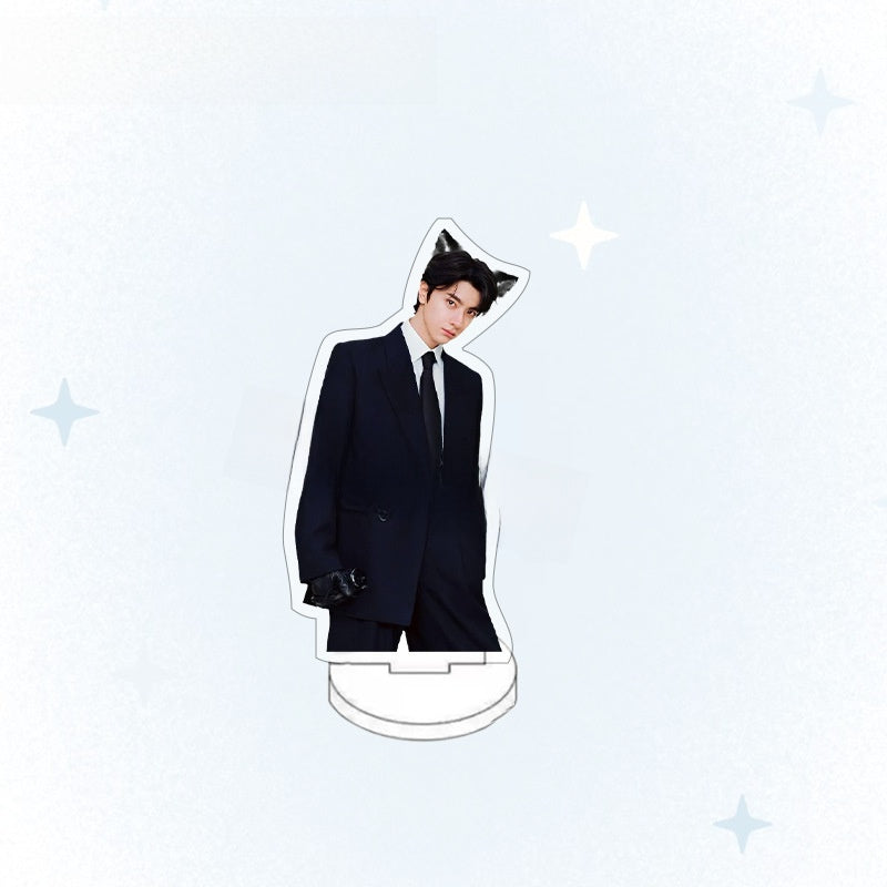 Acrylic Double-Sided Standee and Keychain