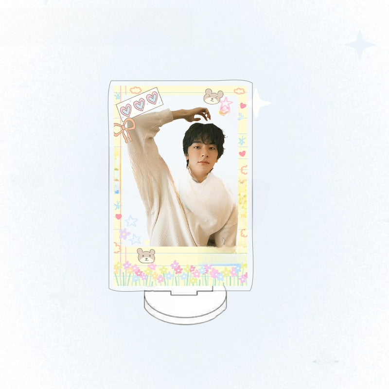 Acrylic Double-Sided Standee and Keychain