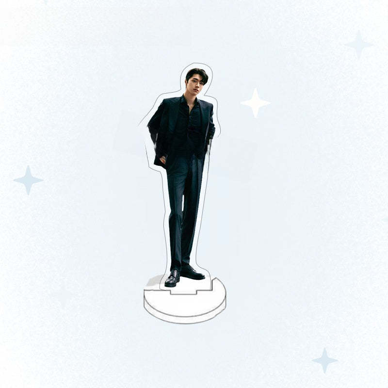 Acrylic Double-Sided Standee and Keychain