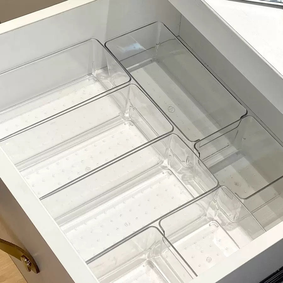 Acrylic Drawer Organizer Storage Box Set