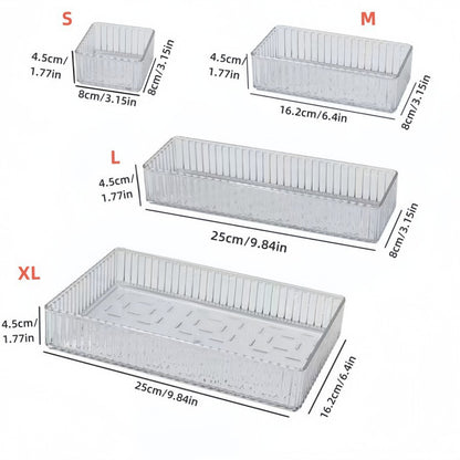 Acrylic Drawer Organizer Storage Box Set
