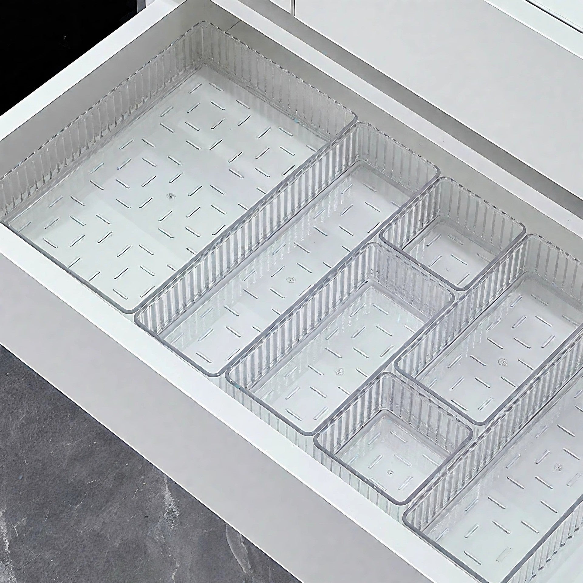 Acrylic Drawer Organizer Storage Box Set