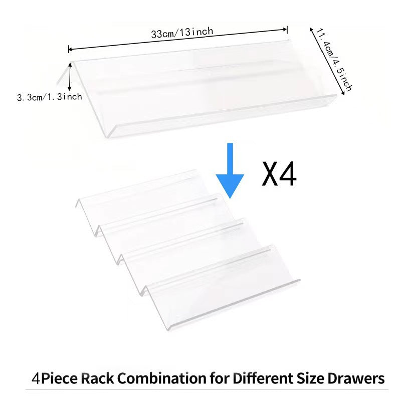 Acrylic Drawer Spice Rack