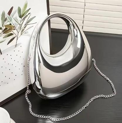 Acrylic Dumpling Chain Crossbody Bag