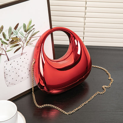 Acrylic Dumpling Chain Crossbody Bag