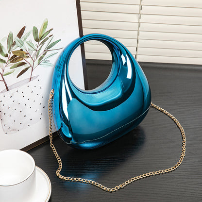 Acrylic Dumpling Chain Crossbody Bag