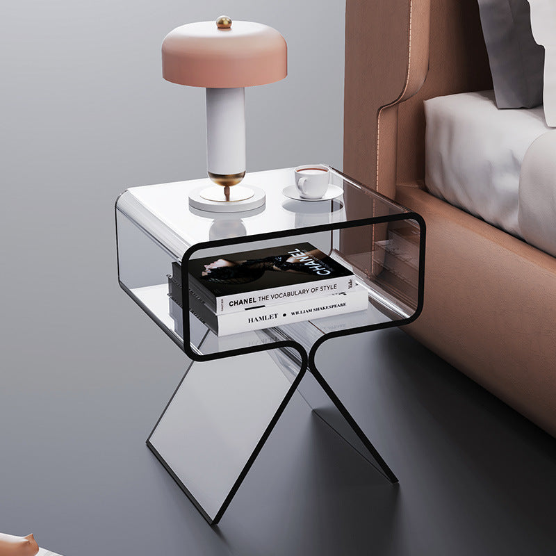 Acrylic high-transparency bookcase