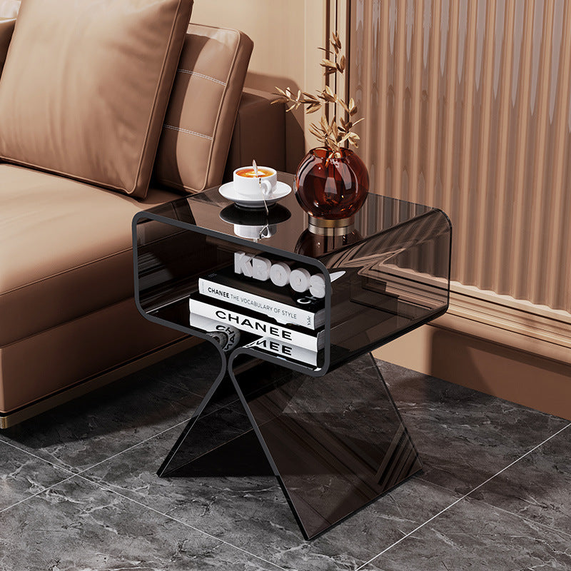 Acrylic high-transparency bookcase