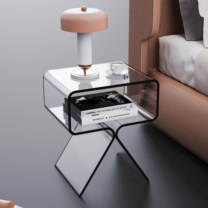 Acrylic high-transparency bookcase