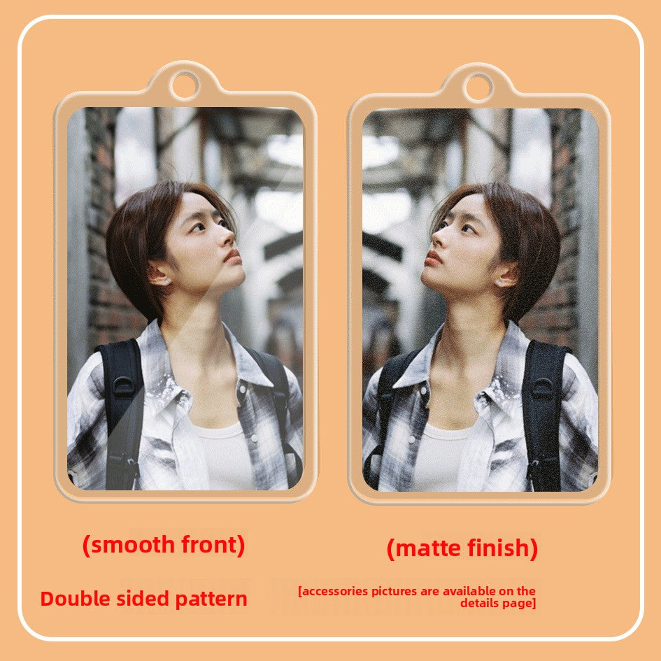 Acrylic Keychain Double-Sided Accessory