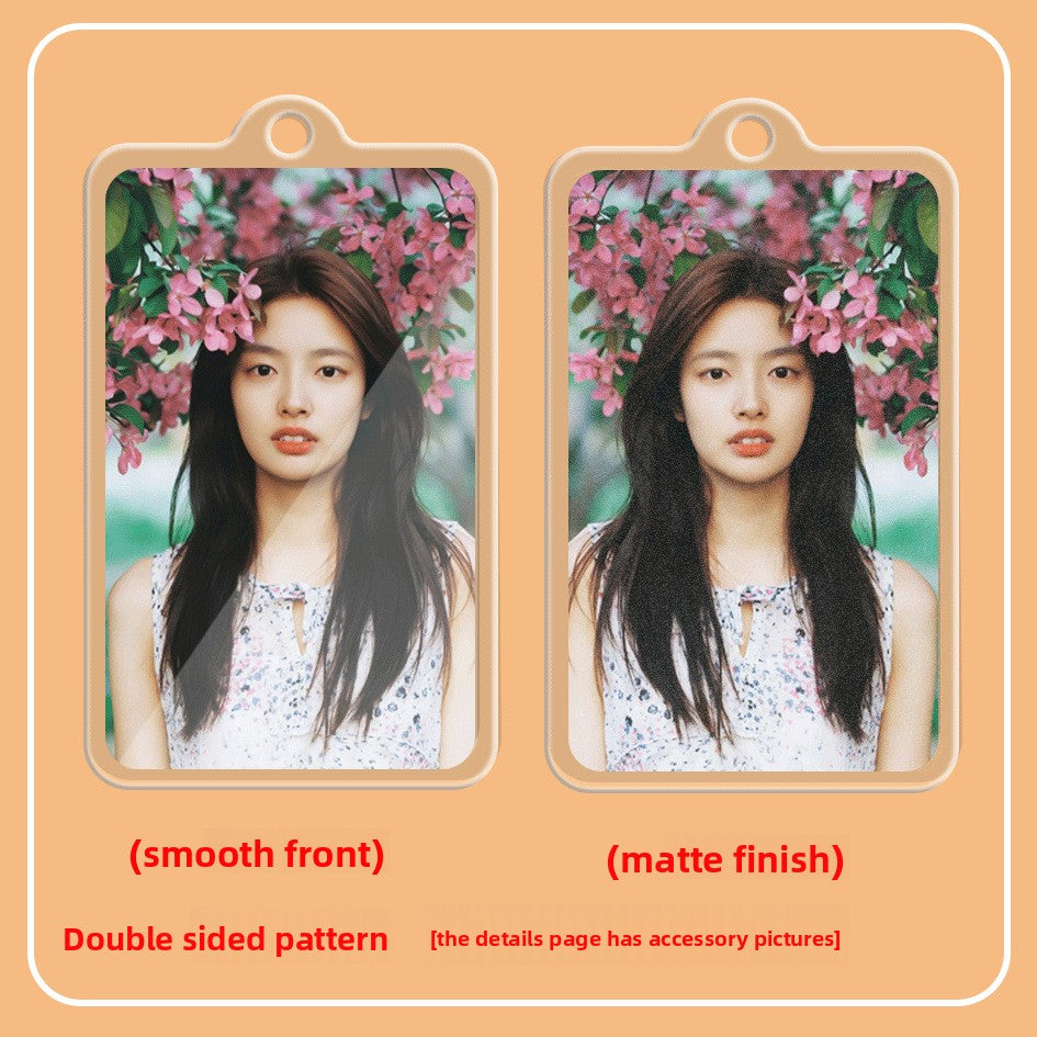 Acrylic Keychain Double-Sided Accessory