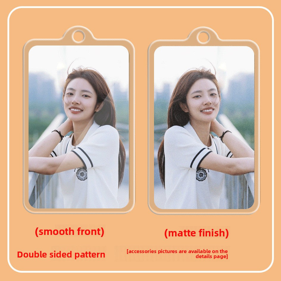 Acrylic Keychain Double-Sided Accessory