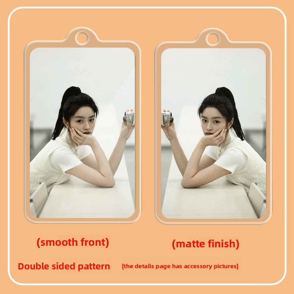 Acrylic Keychain Double-Sided Accessory