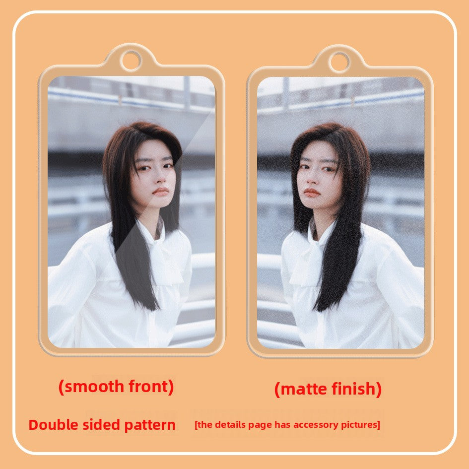 Acrylic Keychain Double-Sided Accessory