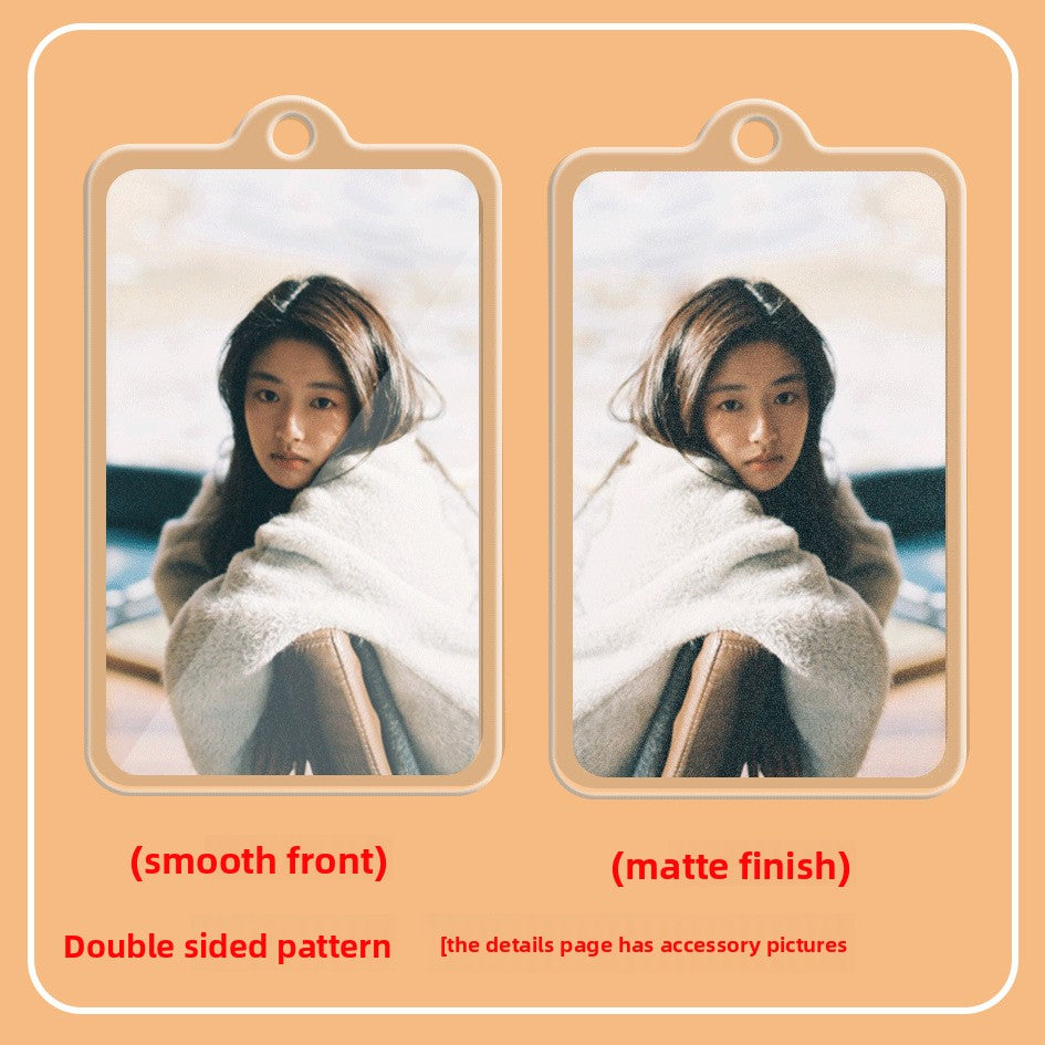 Acrylic Keychain Double-Sided Accessory