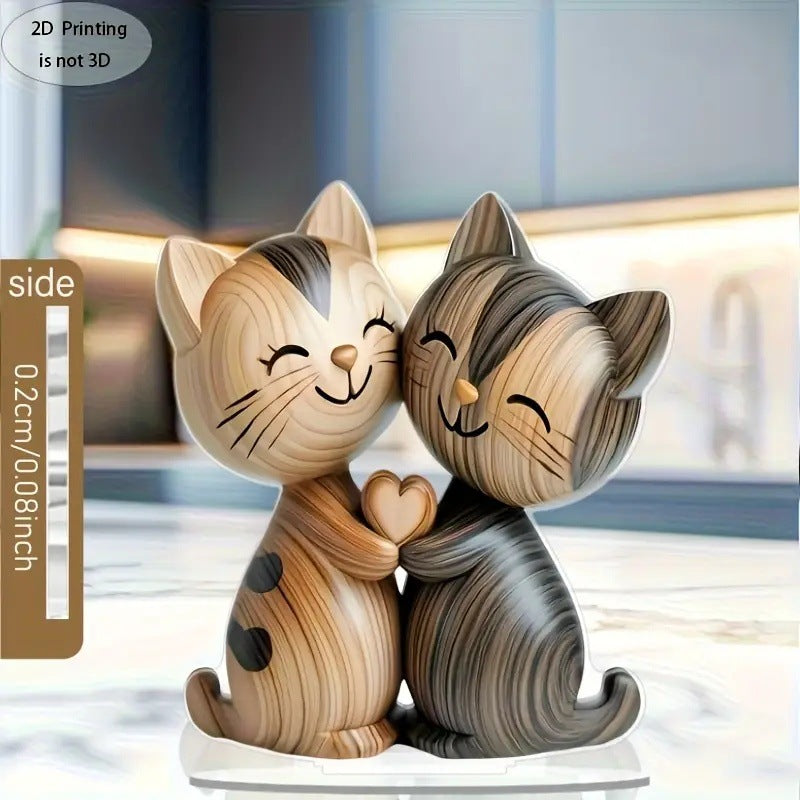 Acrylic kitten gift