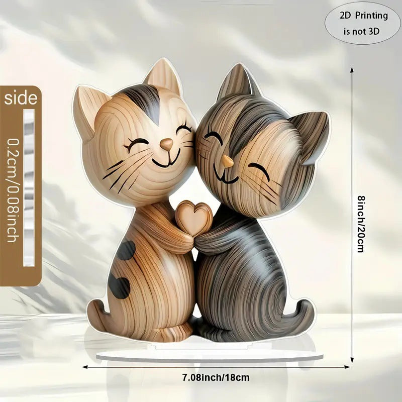 Acrylic kitten gift