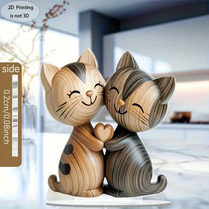 Acrylic kitten gift