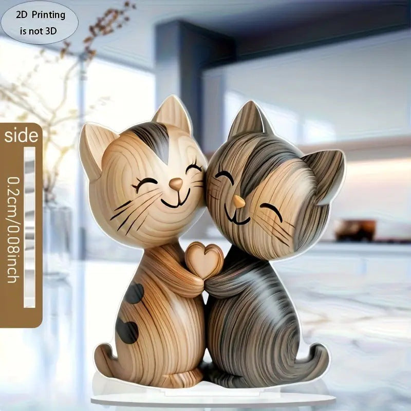 Acrylic kitten gift