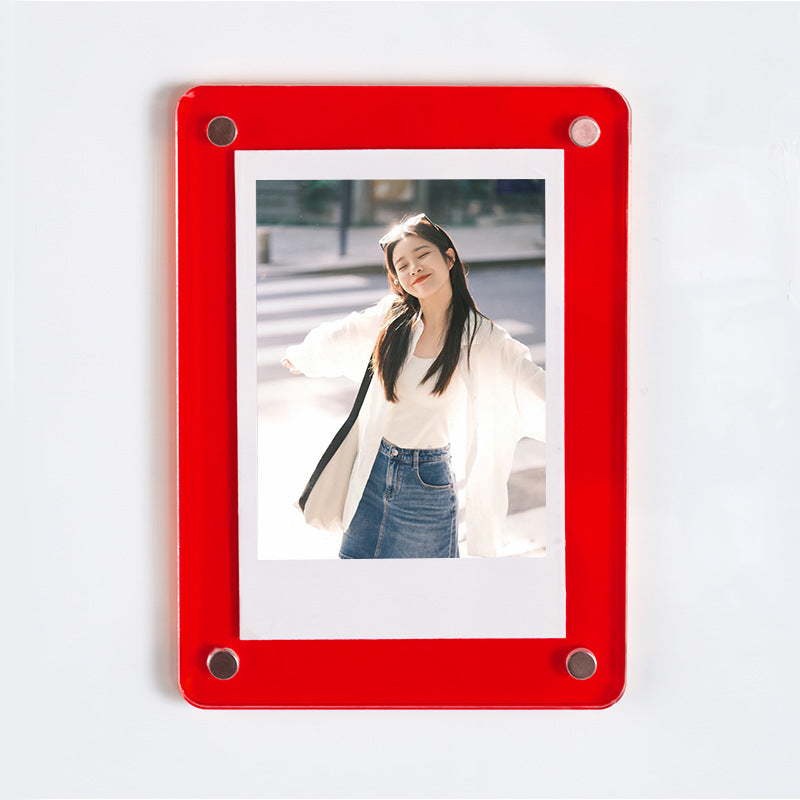 Acrylic Magnetic Photo Frame with Strong Magnet