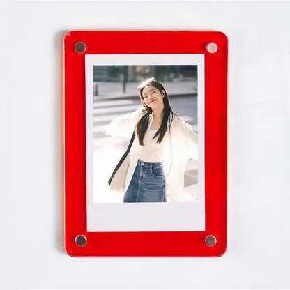 Acrylic Magnetic Photo Frame with Strong Magnet