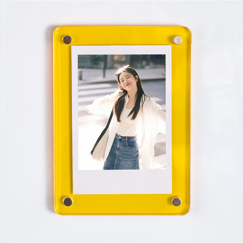 Acrylic Magnetic Photo Frame with Strong Magnet