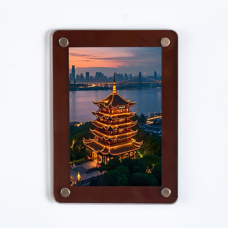 Acrylic Magnetic Photo Frame with Strong Magnet