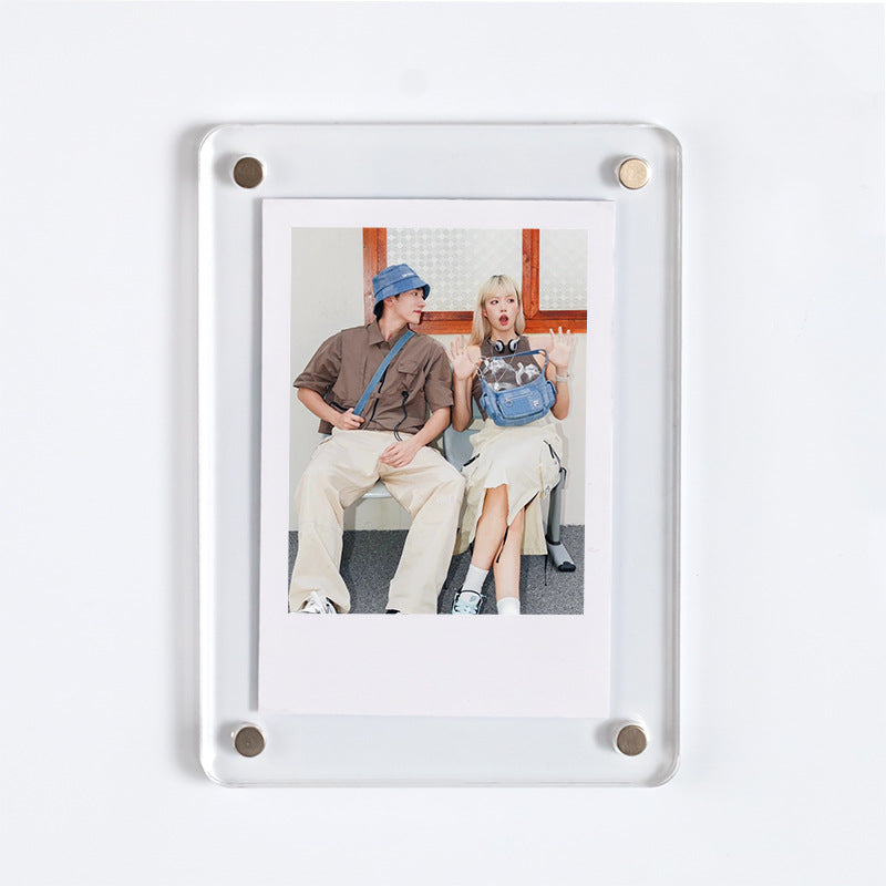 Acrylic Magnetic Photo Frame with Strong Magnet