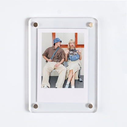 Acrylic Magnetic Photo Frame with Strong Magnet
