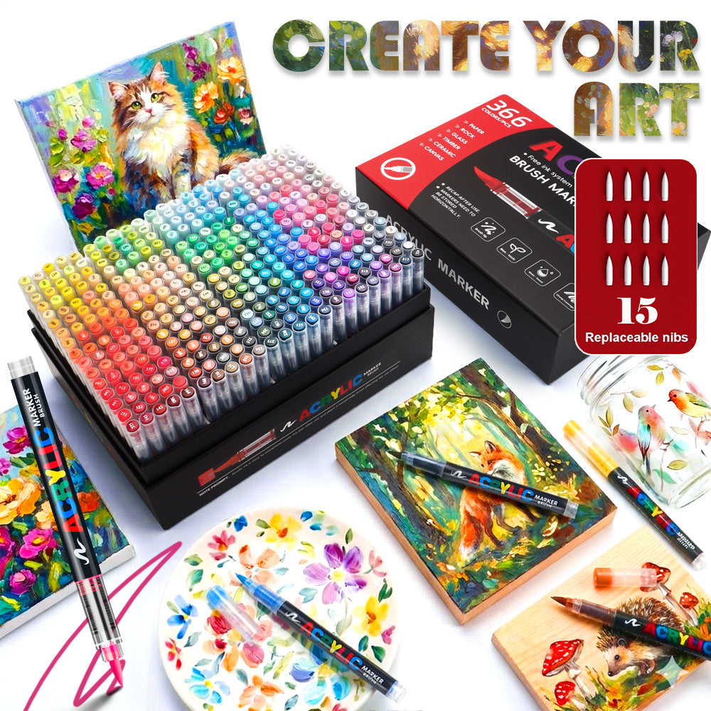 Acrylic Marker Pen Set