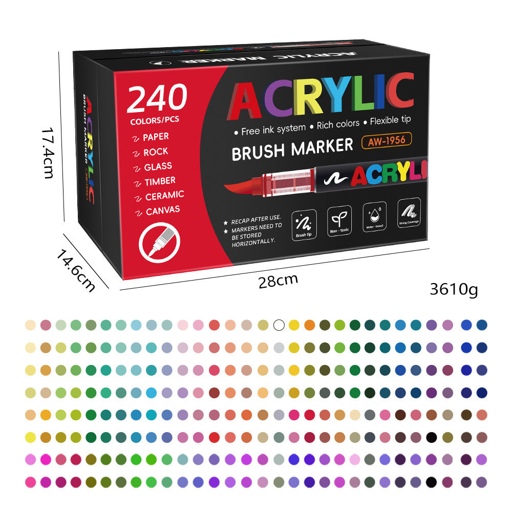 Acrylic Marker Pen Set