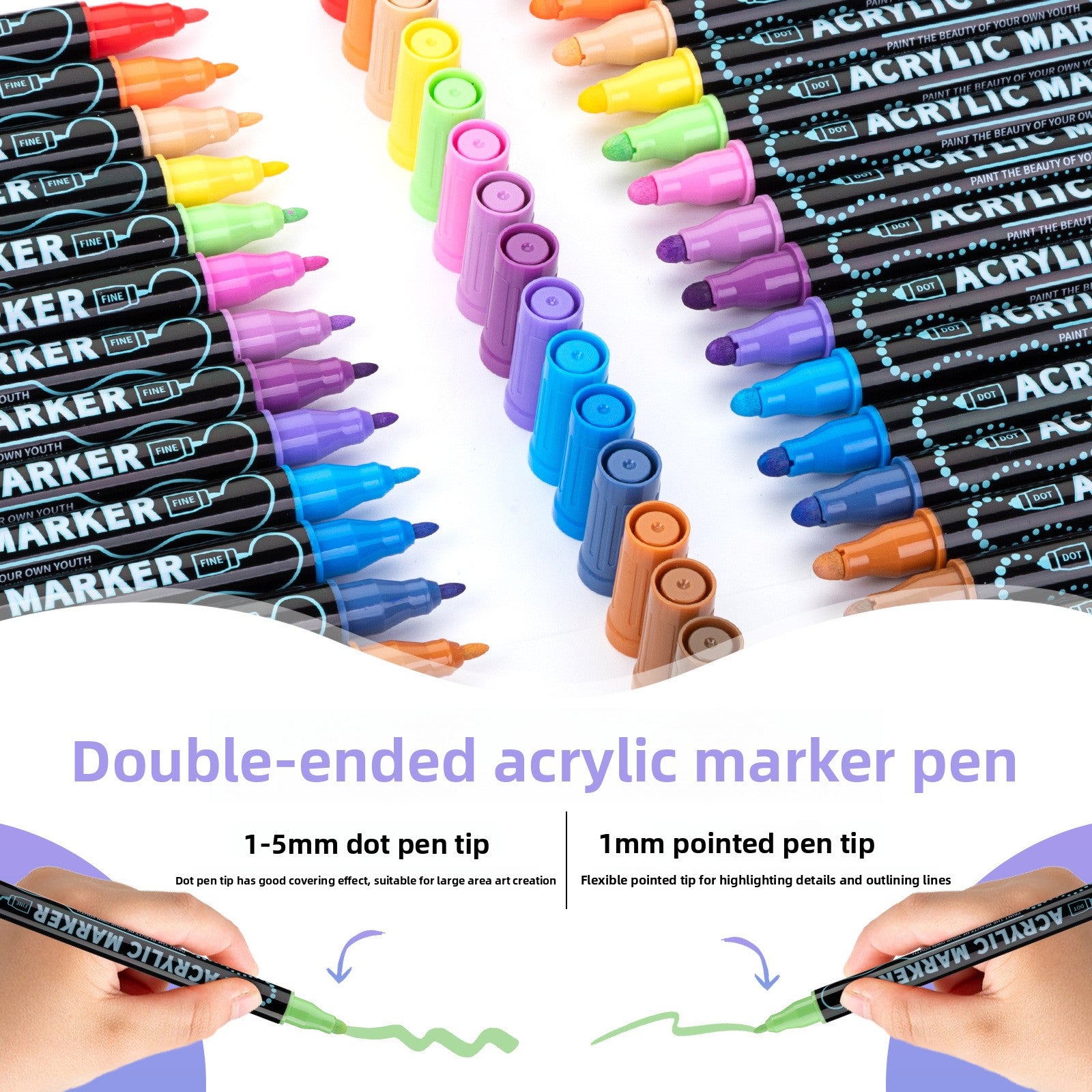 acrylic markers