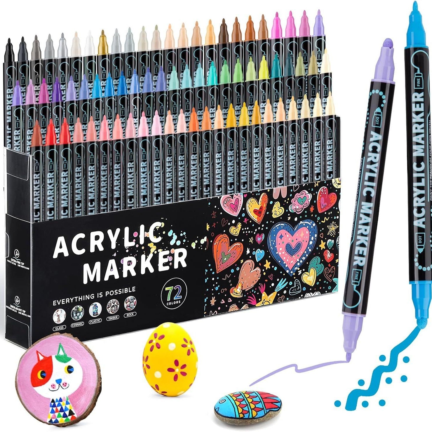 acrylic markers