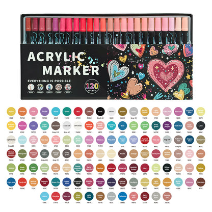 acrylic markers