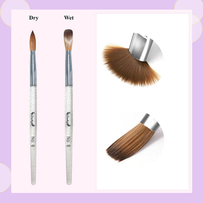Acrylic nail brush